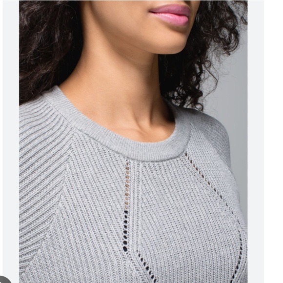 Lululemon The Sweater The Better in Dark Gray - Picture 9 of 14